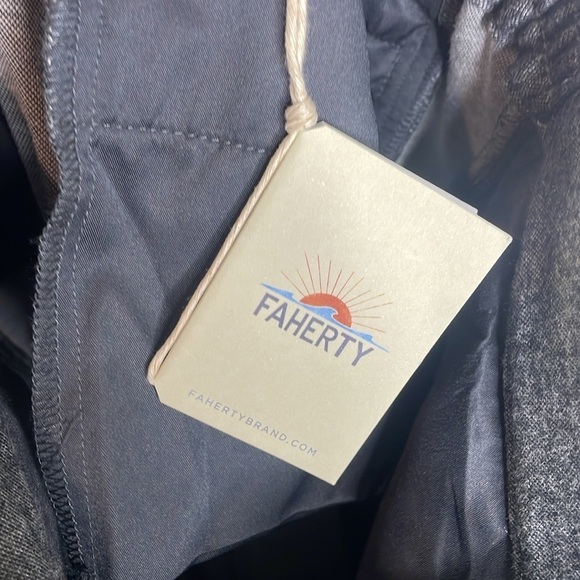 Faherty | Women’s Dream Flannel Pleated Trousers Size 4 NWT - Picture 7 of 8